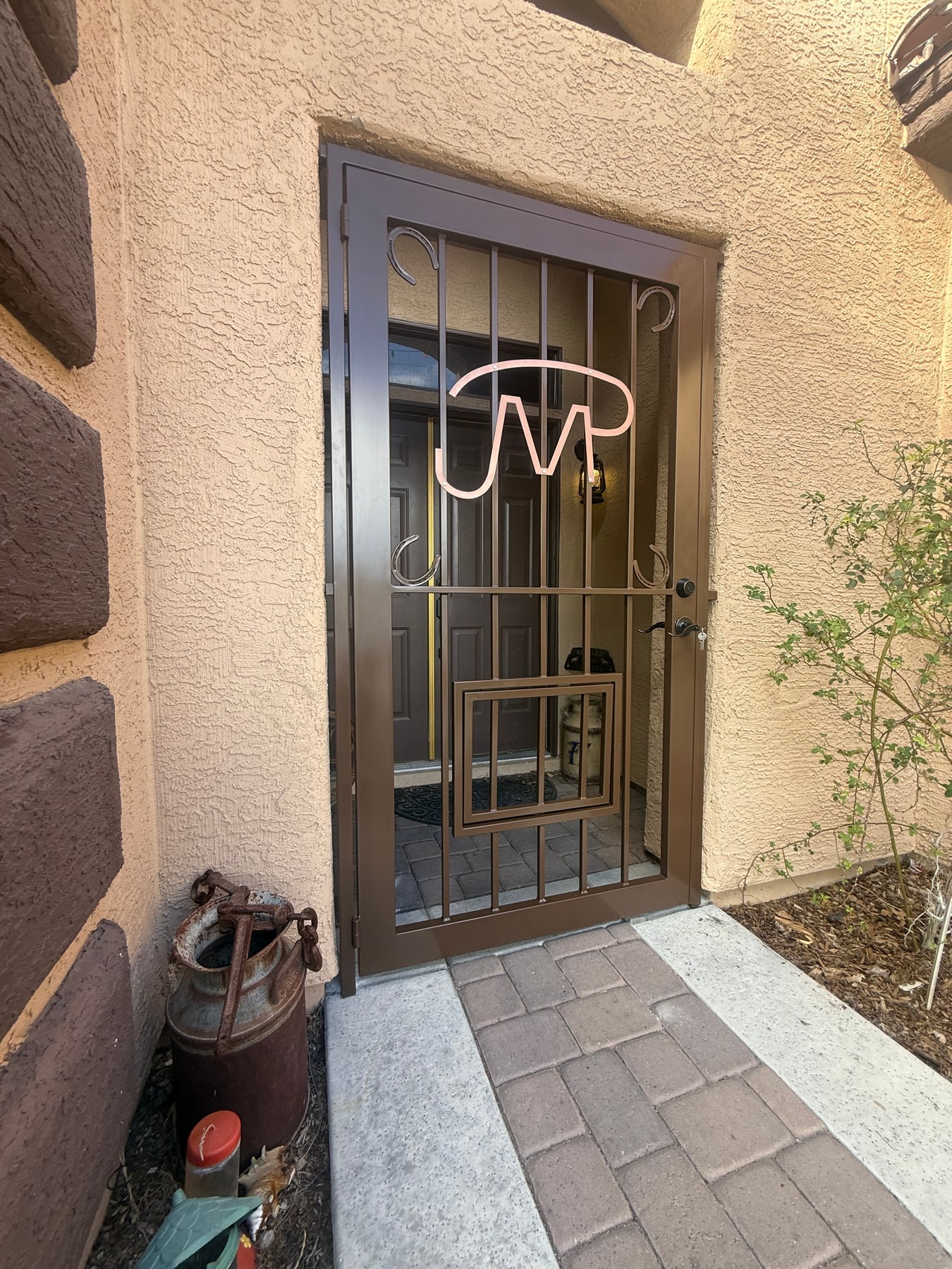 Courtyard Security Door